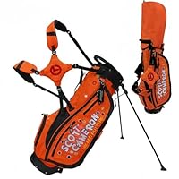 OUTDOOR PRODUCTS スタンド式キャディバッグ オレンジ OUTDOOR PRODUCTS スタンド式キャディバッグ オレンジ